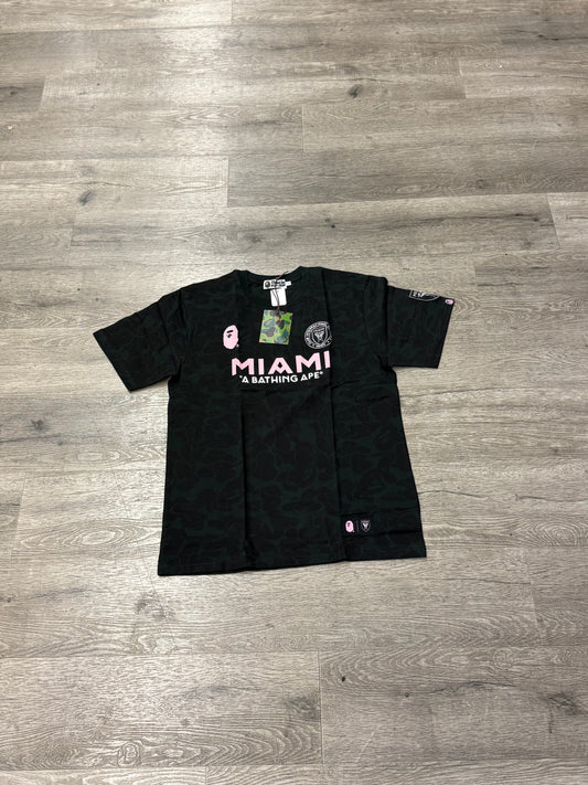 Bape Miami Tee Black