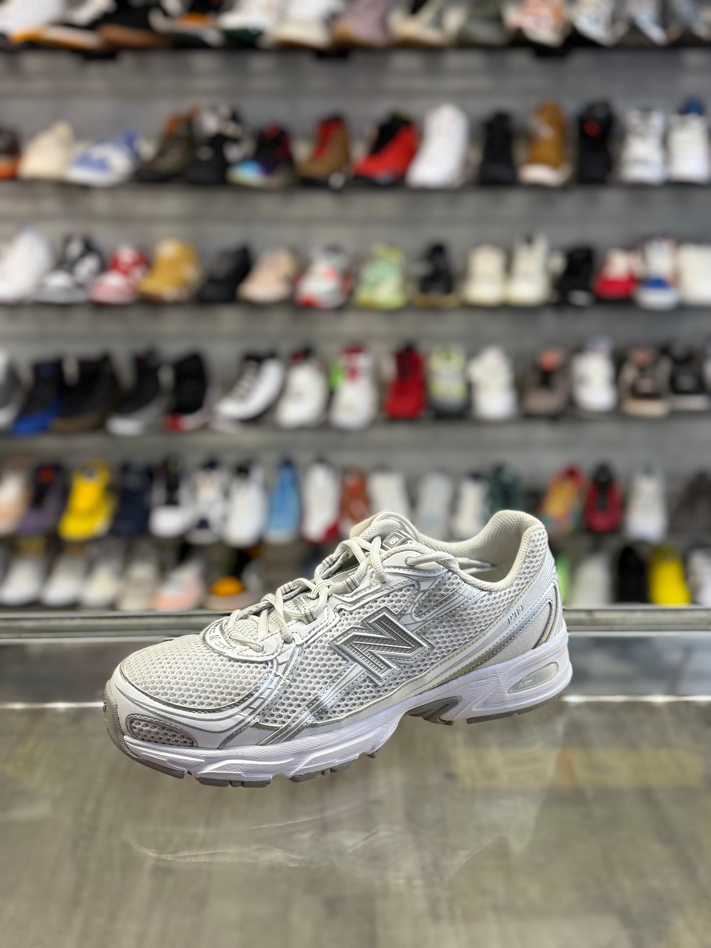 New Balance 740 White Silver