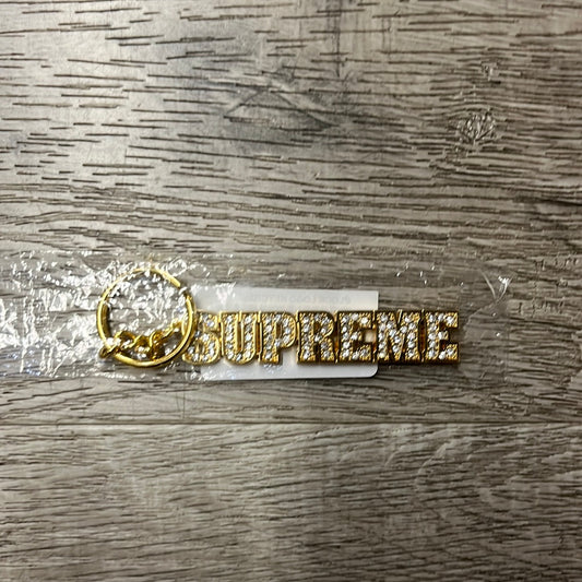 Supreme Gold Keychain