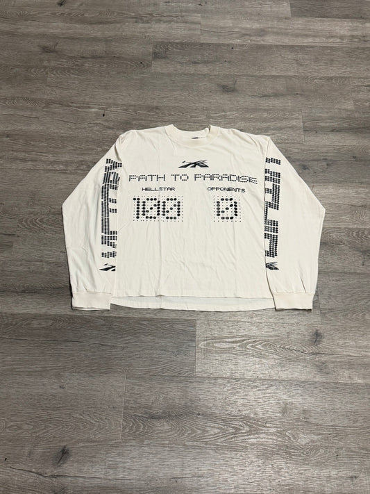 Hellstar Scoreboard Longsleeve Cream