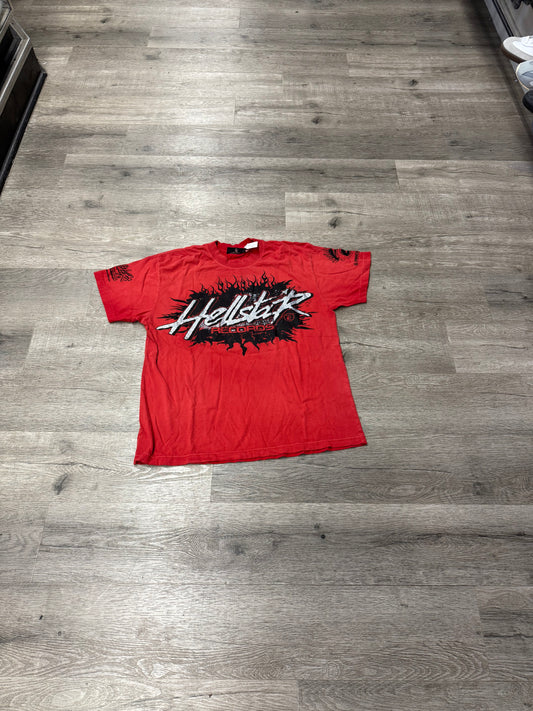 Hellstar Records Tee Red