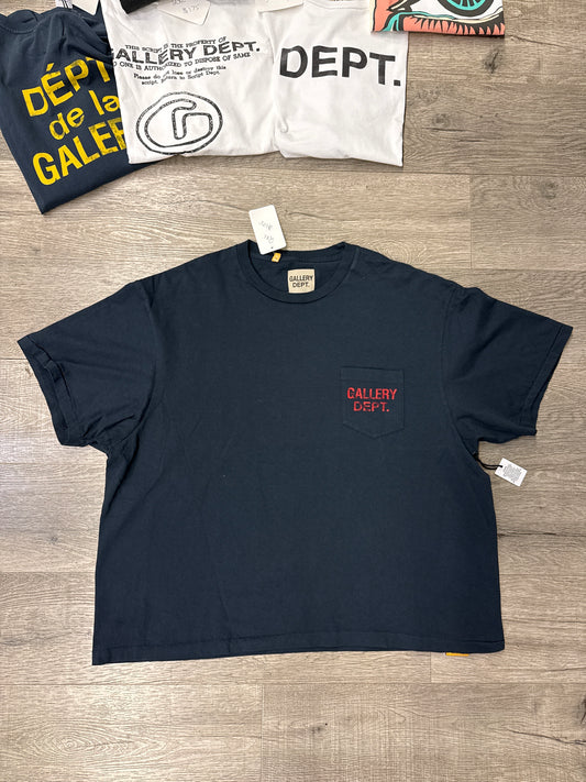 Gallery Dept. Tee Navy/Red
