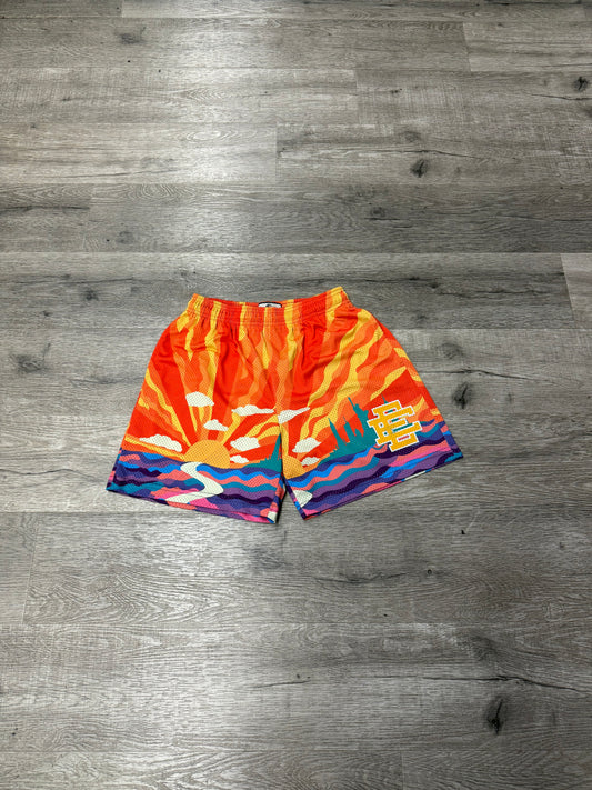 Eric Emanuel Orange Skyline Short