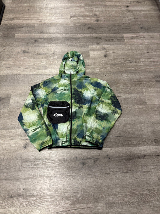 Off-White Green Windbreaker
