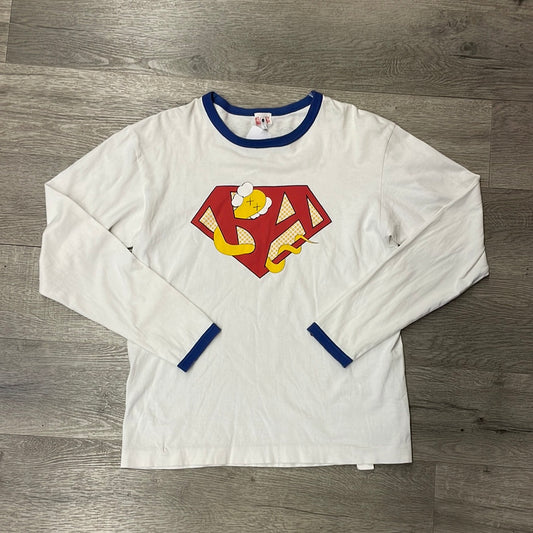 Bape Kaws Vintage Superman Longsleeve
