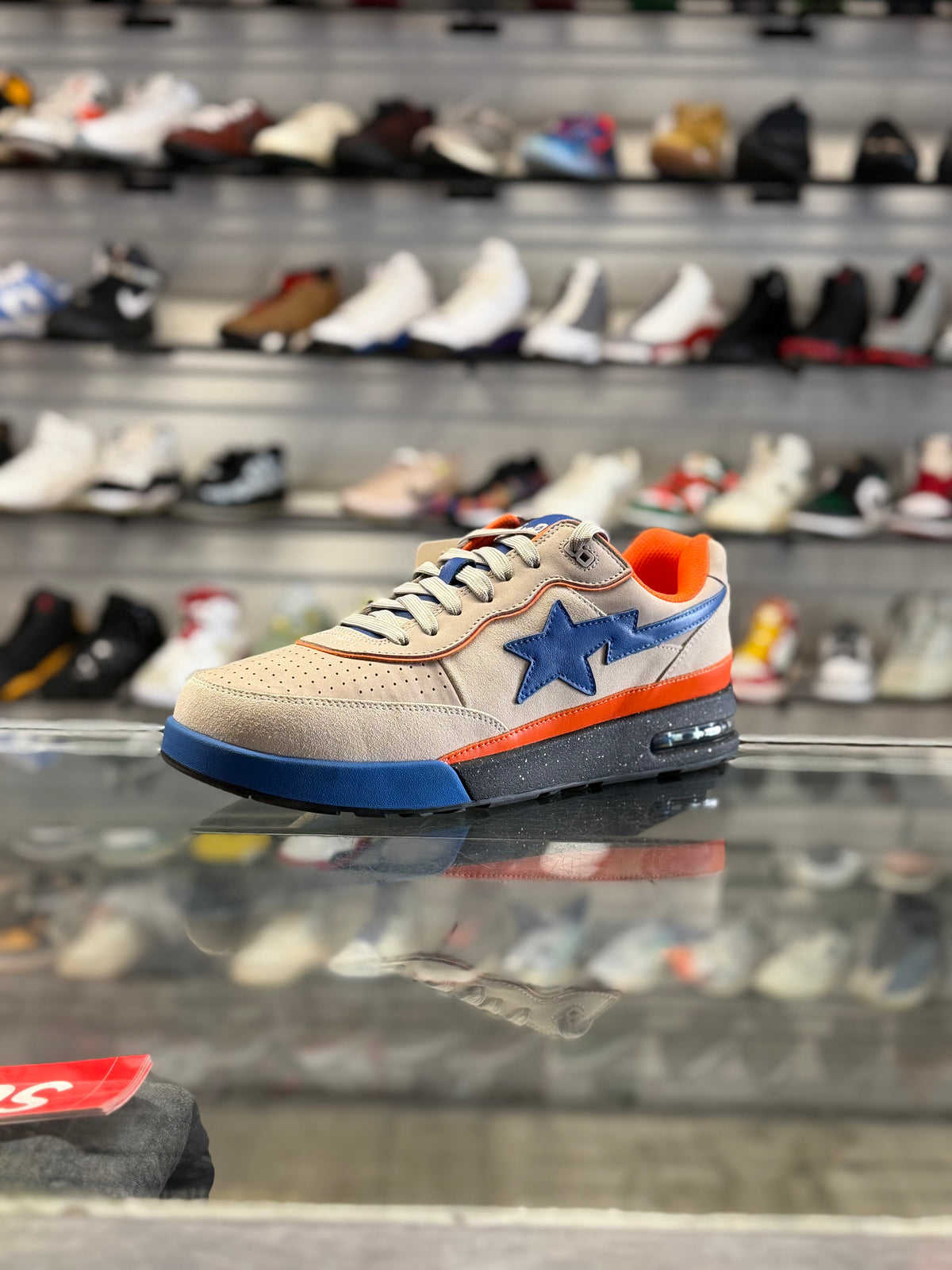 A Bathing Ape Bape Sta Tan/Orange/Blue