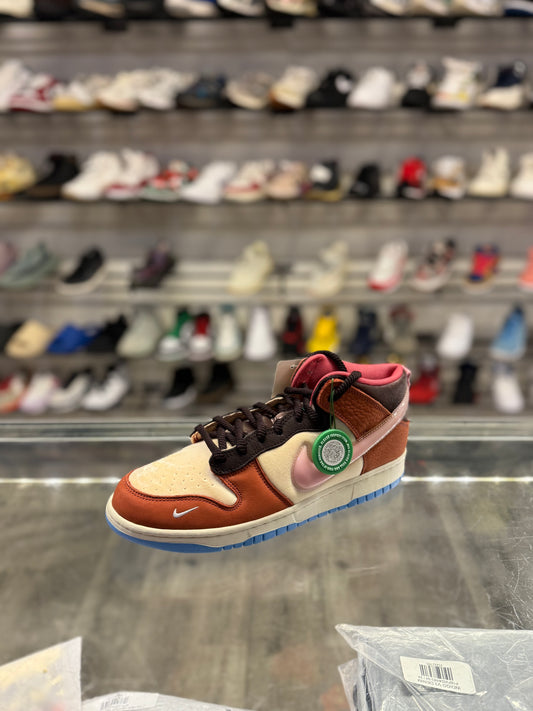 Nike Dunk Mid Social Status Chocolate Milk
