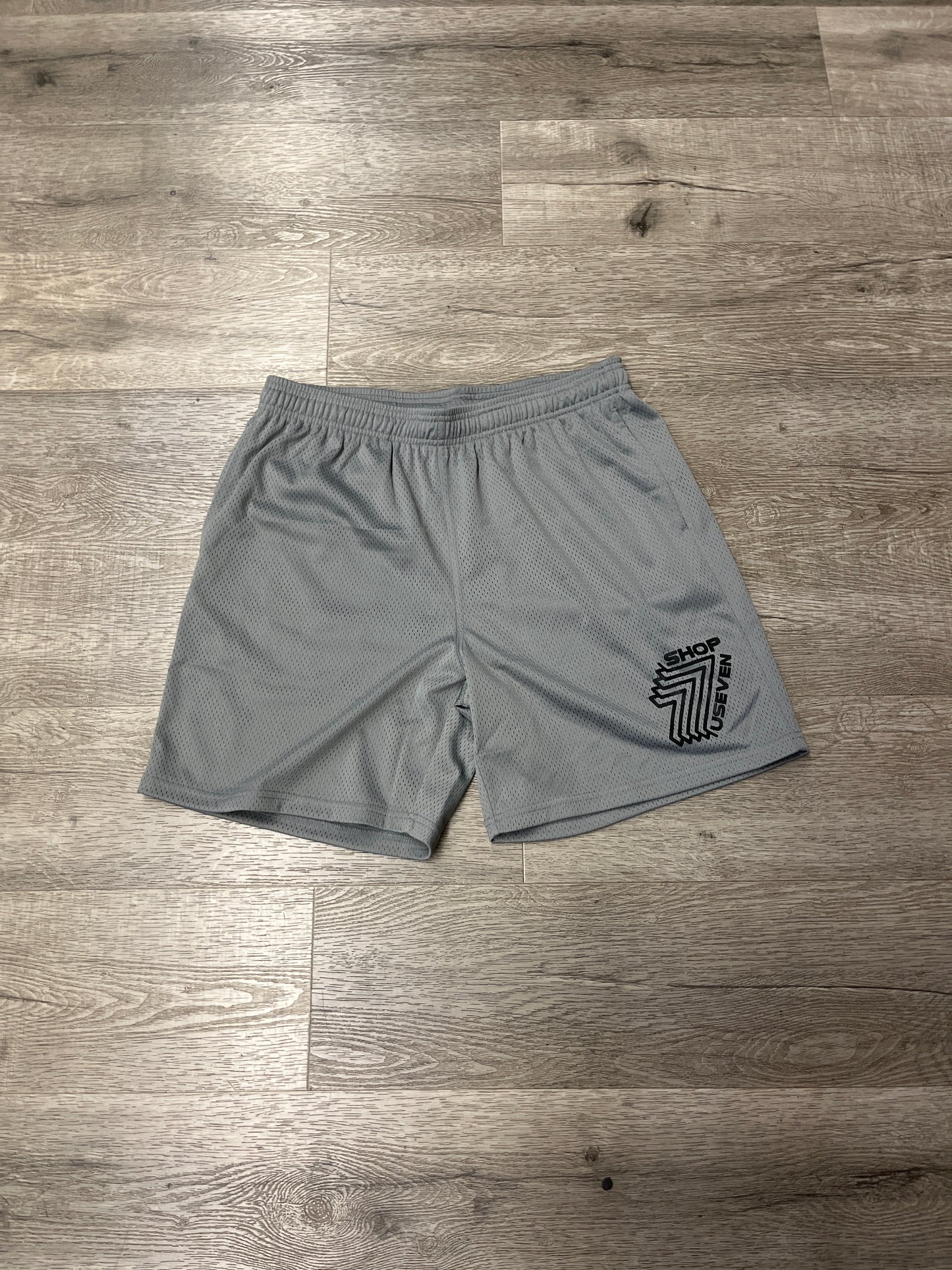 Grey U7 Mesh Short