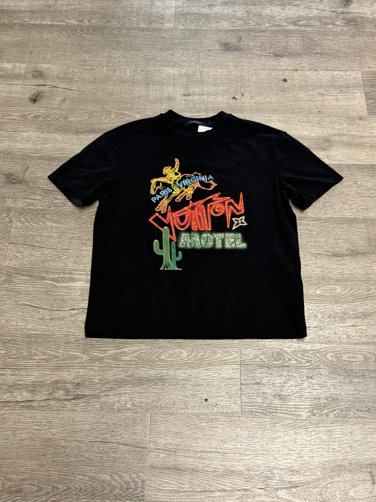 Louis Vuitton Motel Rhinestone Tee