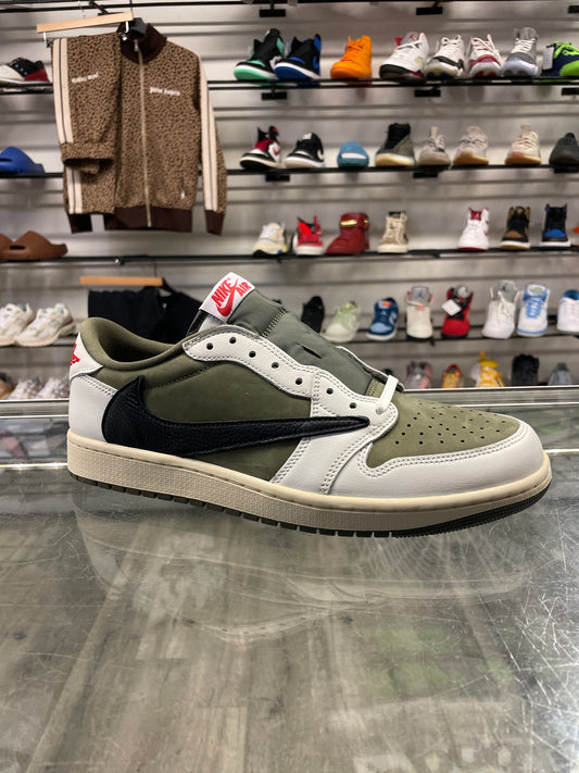 Travis Scott Air Jordan 1 Low Medium Olive