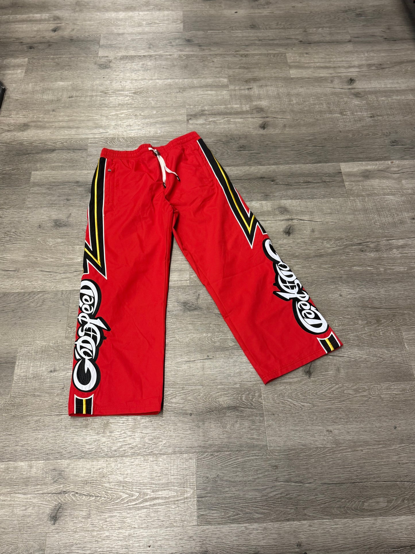 Godspeed Red Track Pants