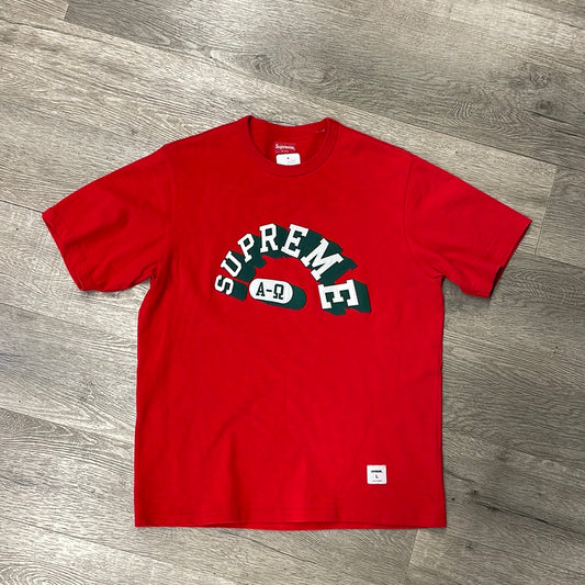 Supreme Arch Logo Tee Red