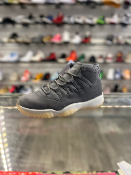 Air Jordan 11 Pinnacle Grey Suede