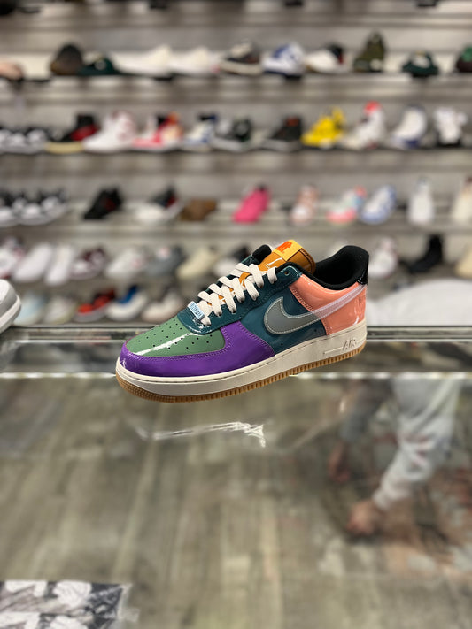 Undefeated Air Force 1 Multi-Patent Total Orange