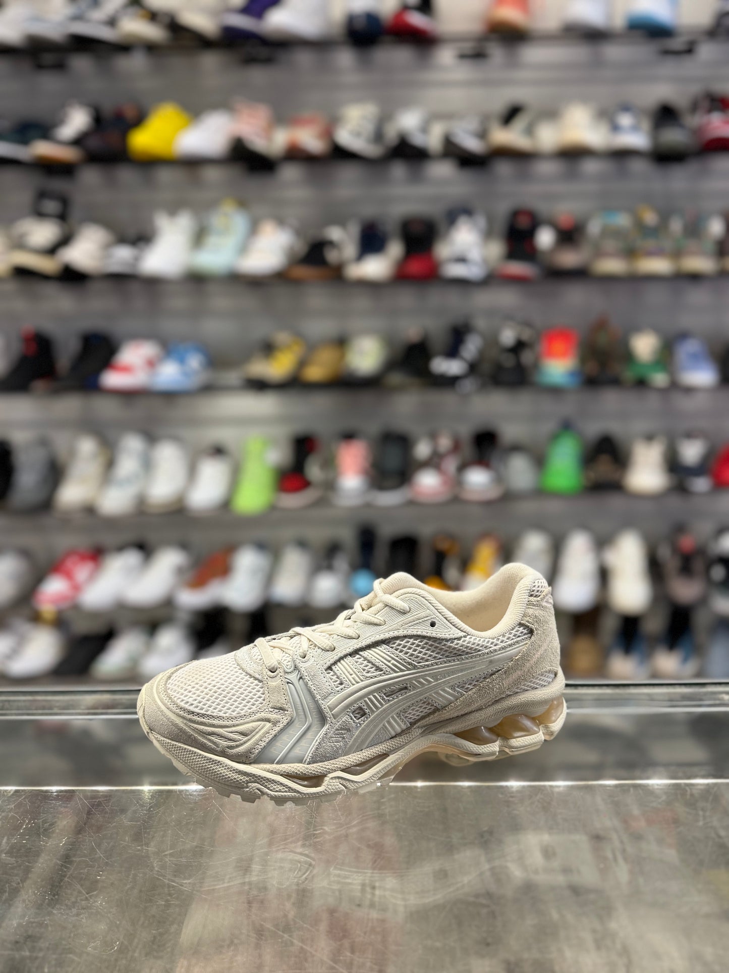 Asics Gel Kayano White Smoke Grey