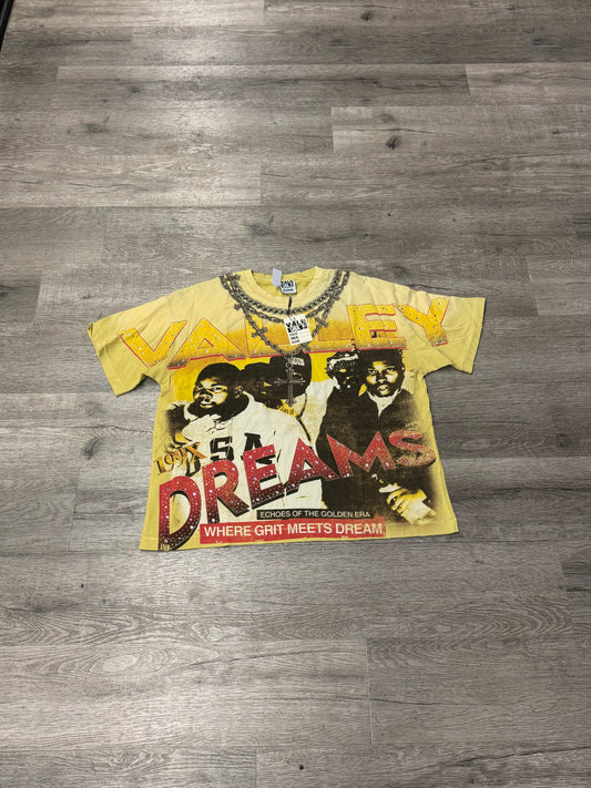 Valley Yellow Rhinestone Tee