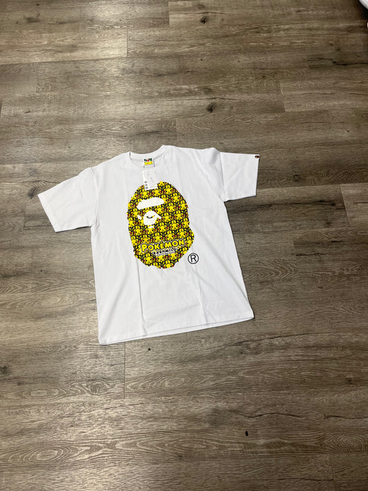 Bape Pokemon Tee White