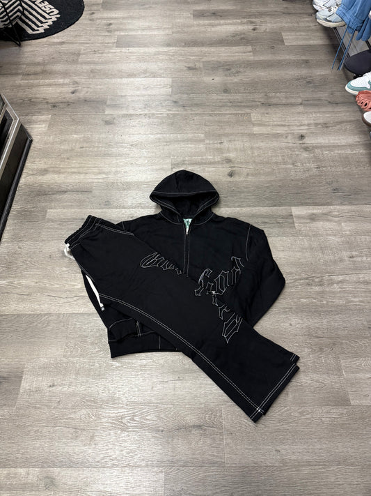 God Speed Sweatsuit Black/White
