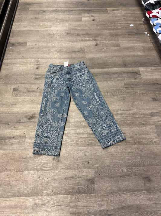 Supreme Embroidered Jeans