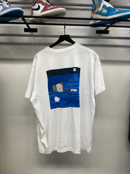 Kaws Uniqlo Figure Tee Tide White