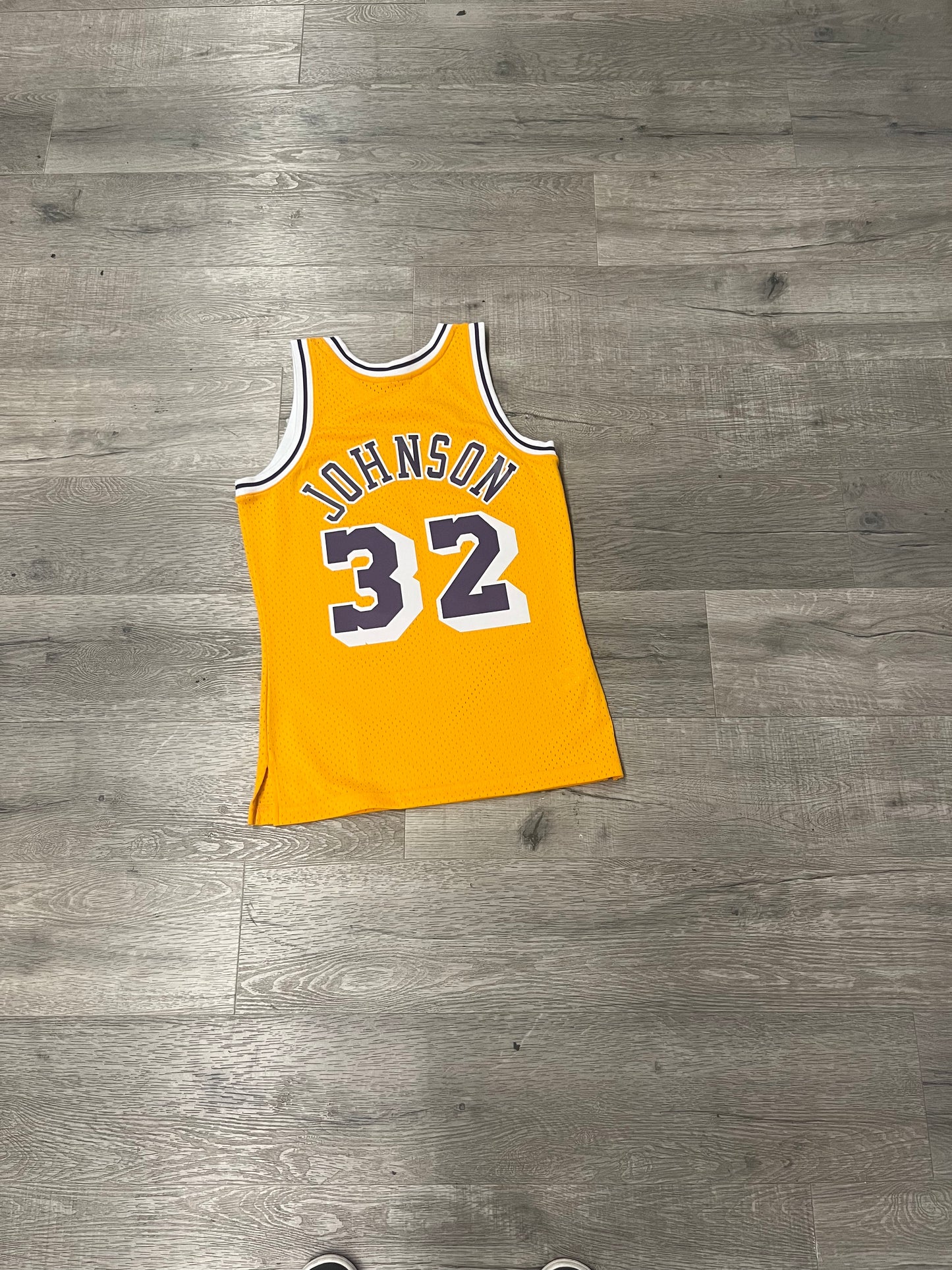 Magic Johnson Lakers Jersey