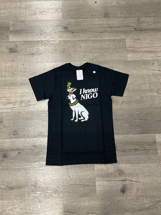 I Know Nigo Tee Black