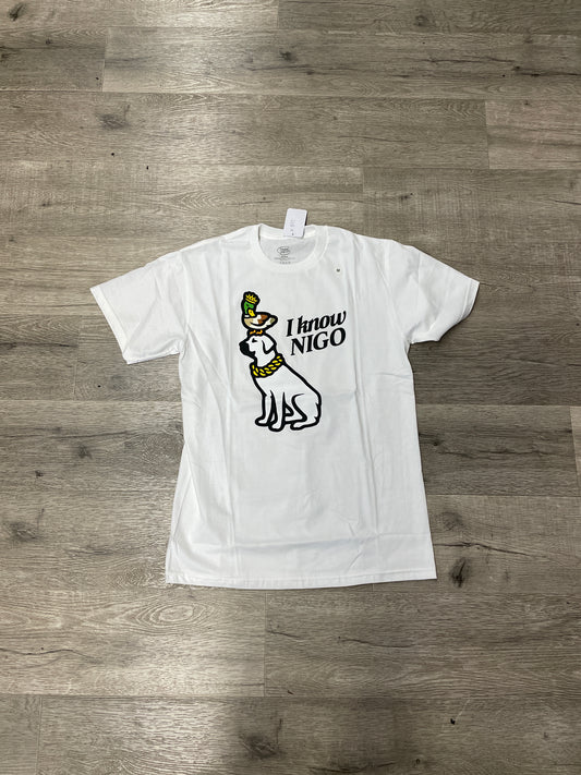I Know Nigo Tee White