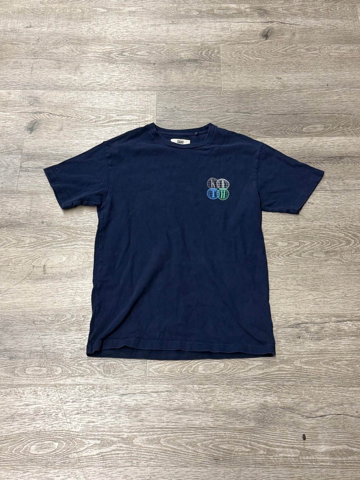 Kith Globe Tee Navy