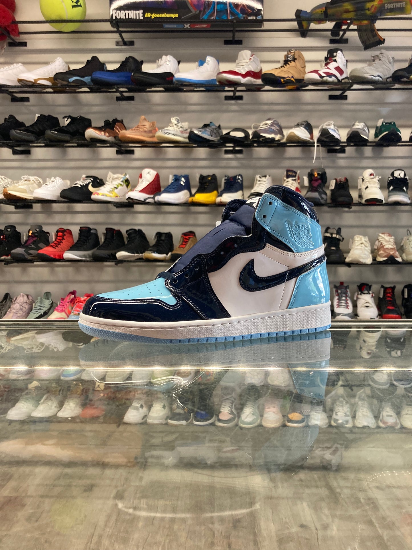 Air Jordan 1 Patent UNC