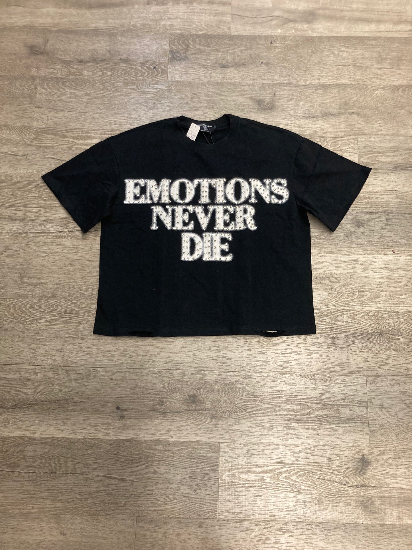 Emotions Never Die Tee Black