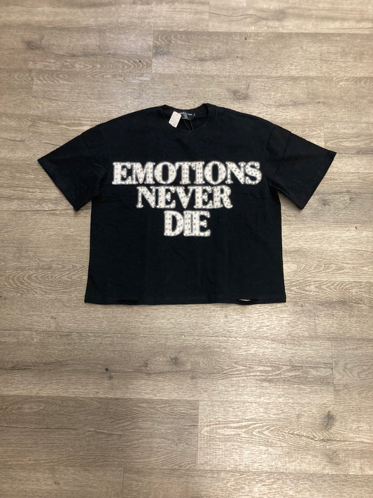 Emotions Never Die Tee Black