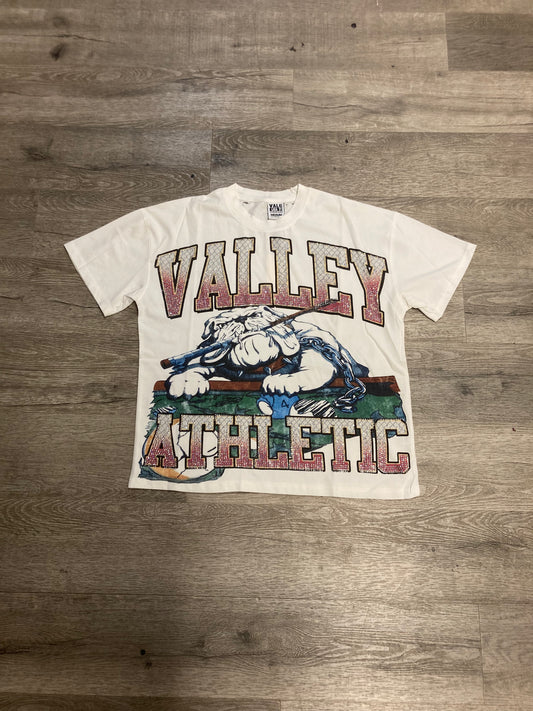 Vale English Bulldog Tee Rhinestone