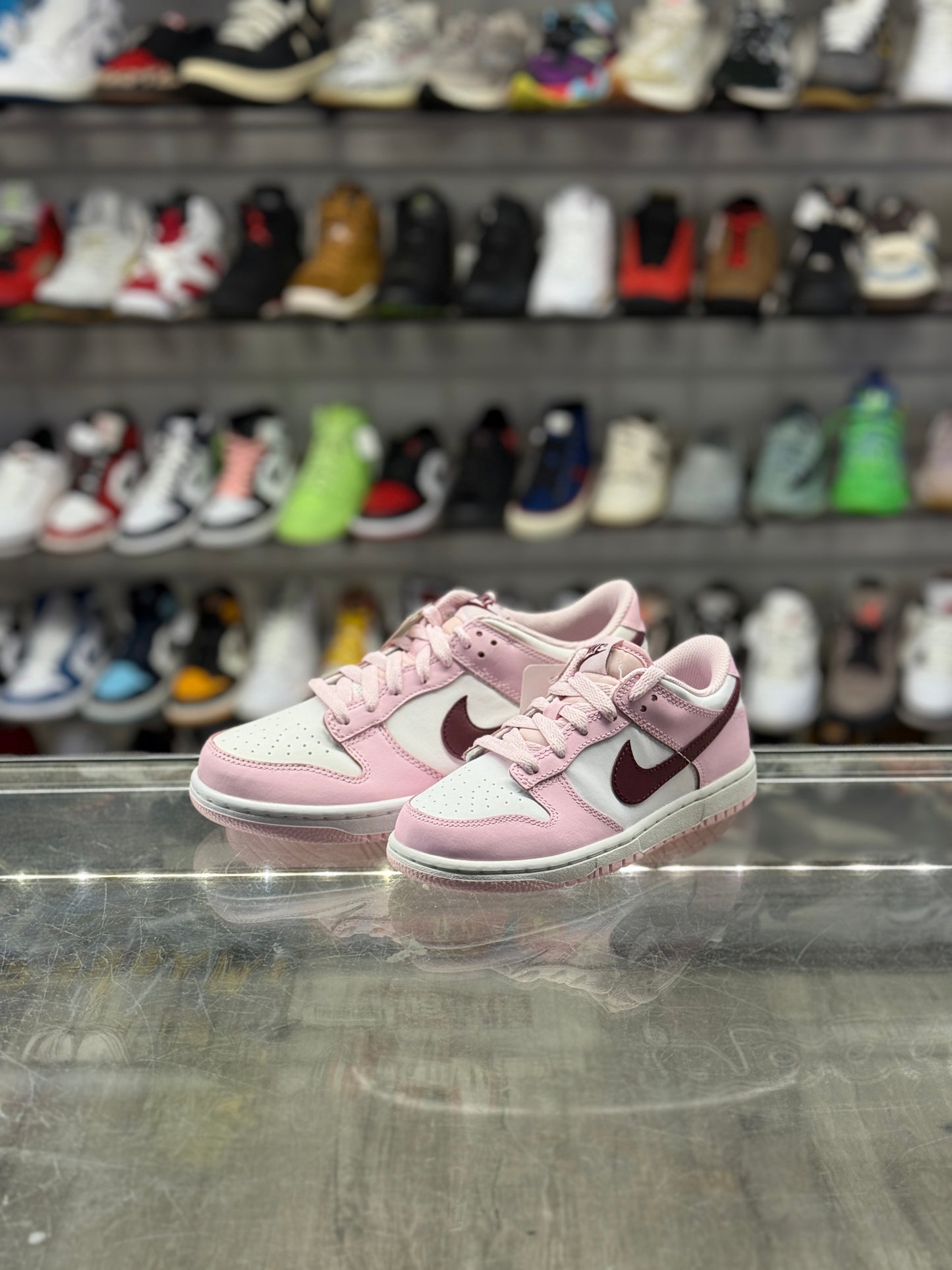Nike Dunk Low Pink Red White