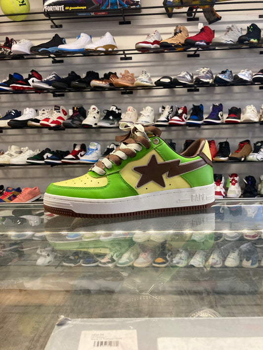 BapeSta 1 Brown Lime Cream