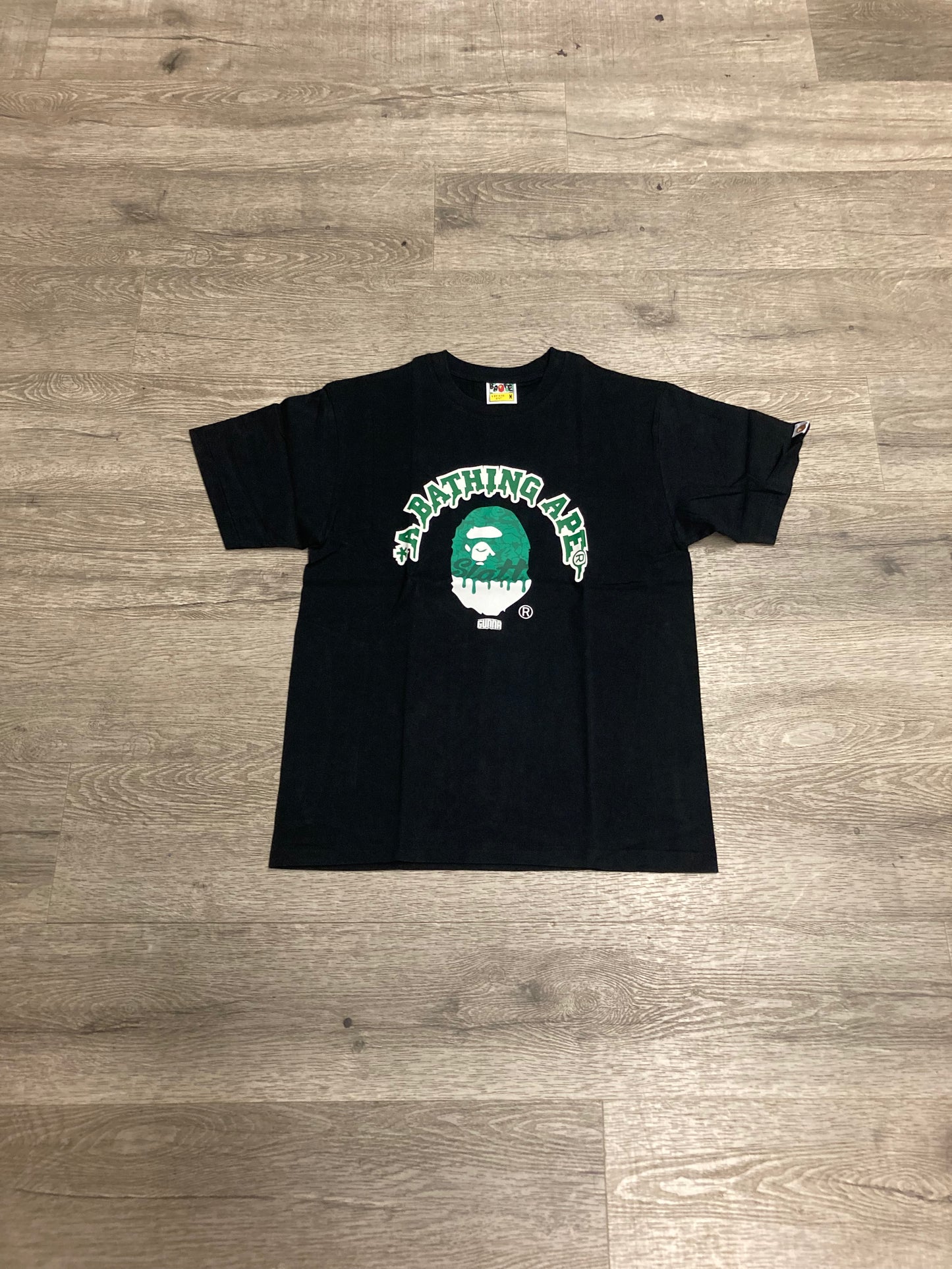 A Bathing Ape Bape Gunna Tee Green/Black