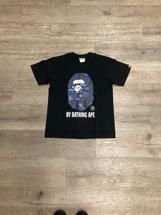 A Bathing Ape Bape Navy Camo Tee Black