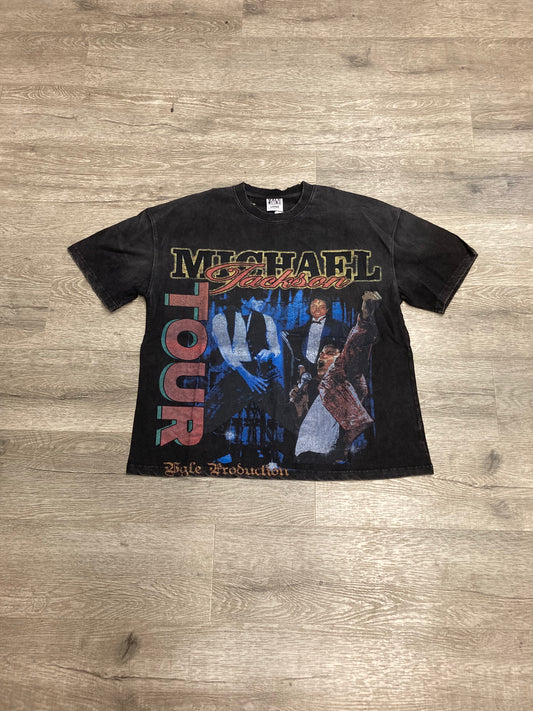 Vale Michael Jackson Tour Tee Black