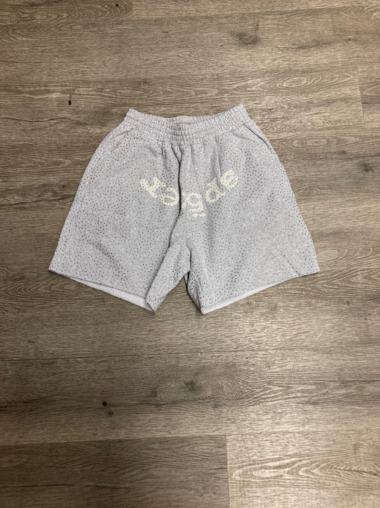 Sp5der VVS Sweatshorts Grey