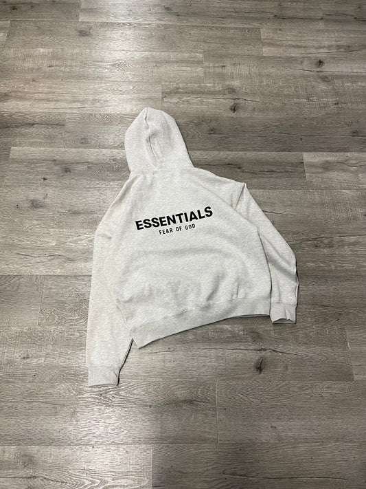 Fear Of God Essentials Hood Light Oatmeal