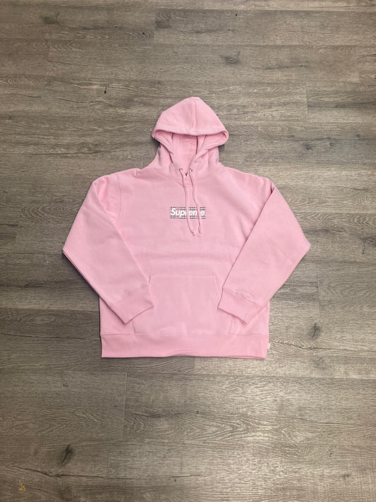 Supreme Burberry Box Logo Pink