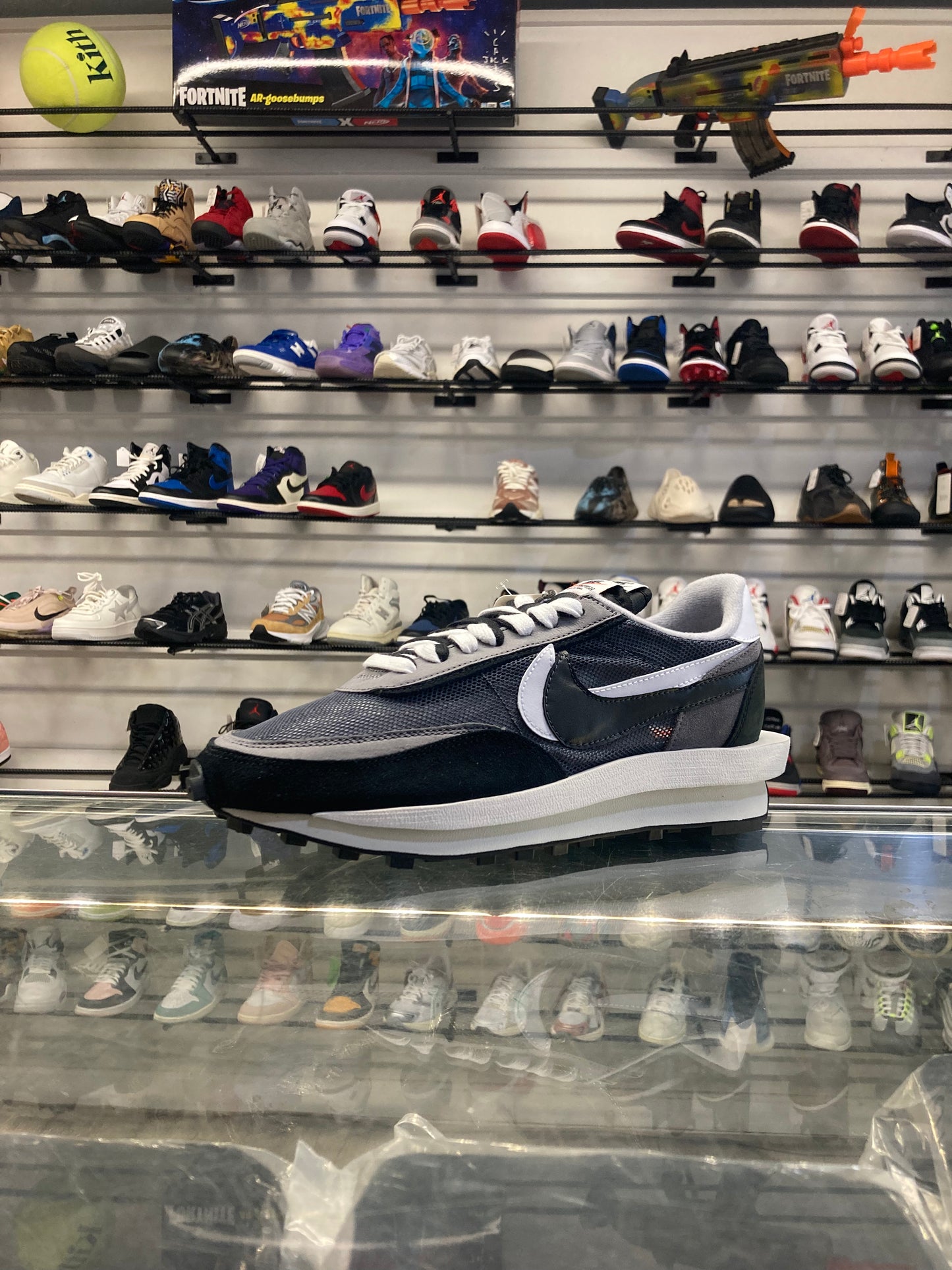 Nike Vaporwaffle Sacai Black White