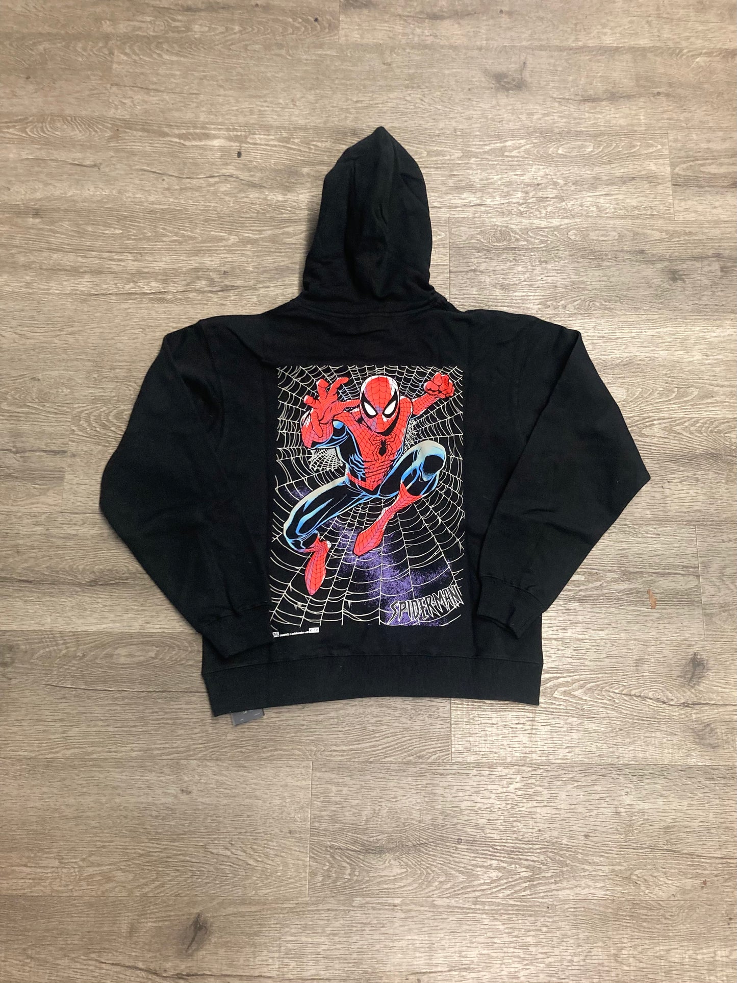 Kith SpiderMan Hood Black