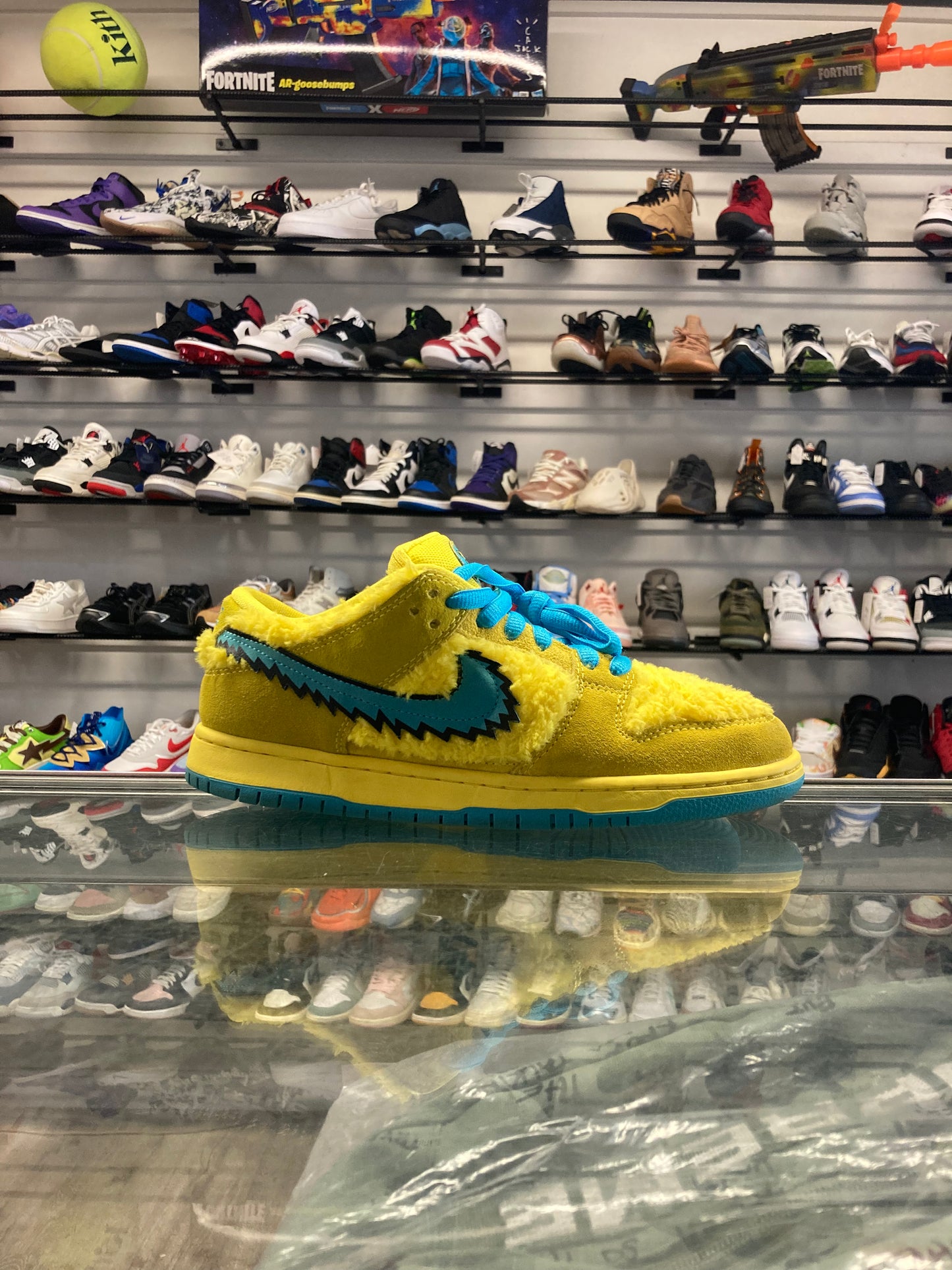 Nike SB Dunk Low Grateful Dead Bears Opti Yellow
