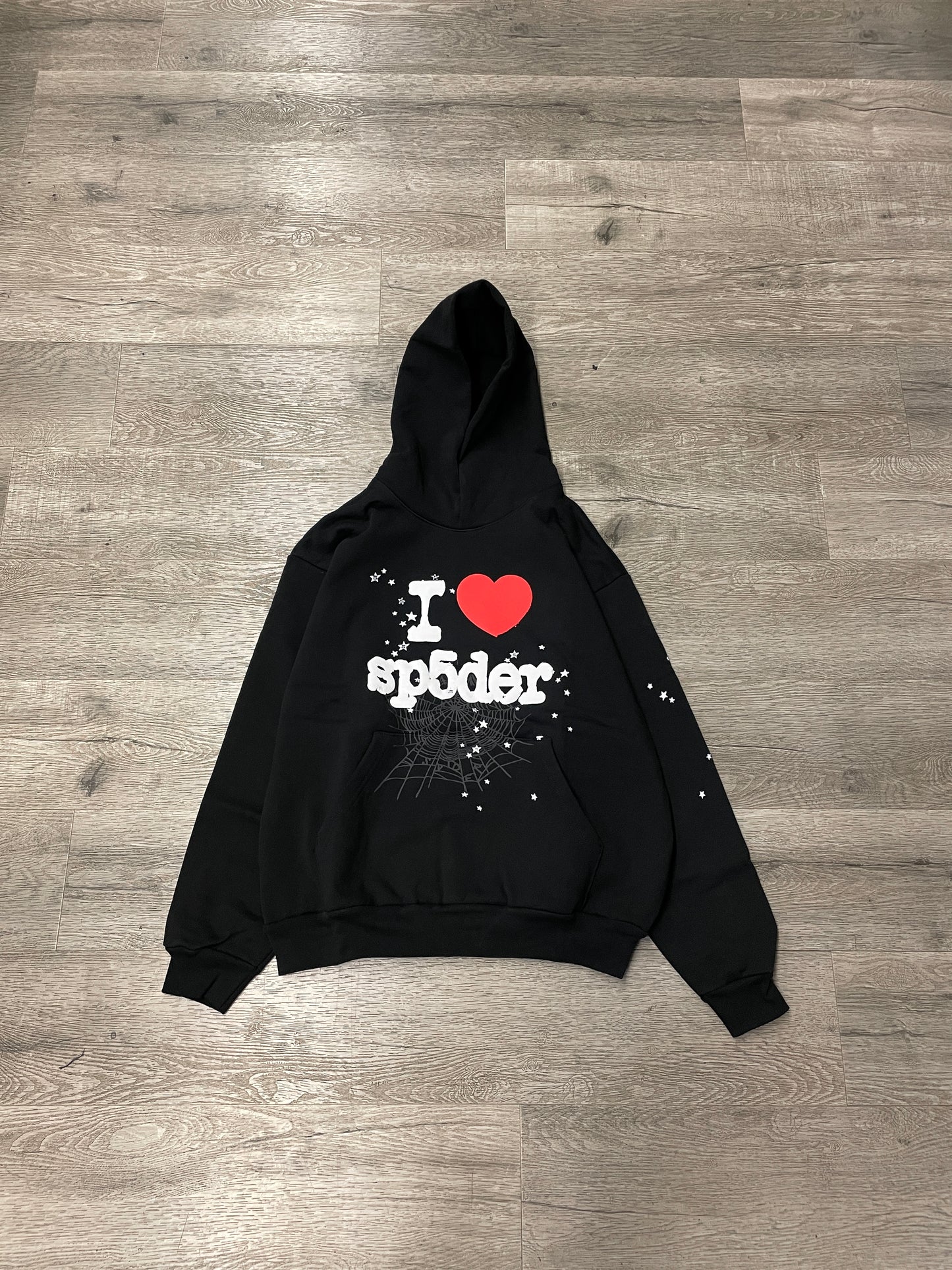 Sp5der Souvenir Hood Black