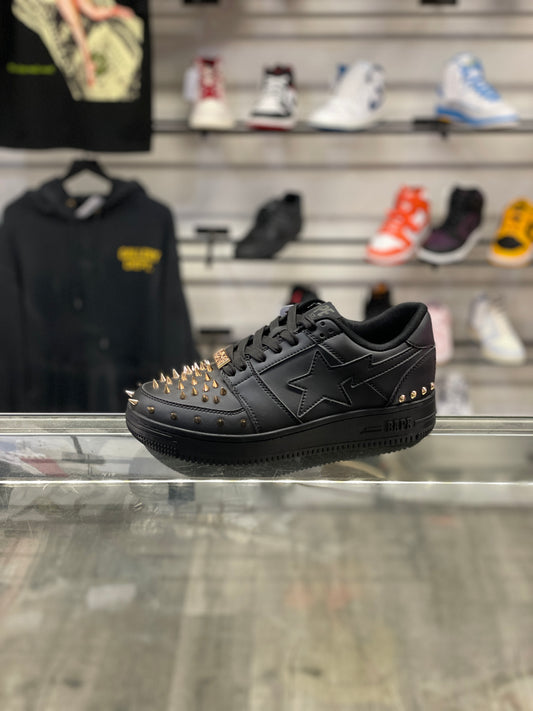 Bapesta Black Spikes