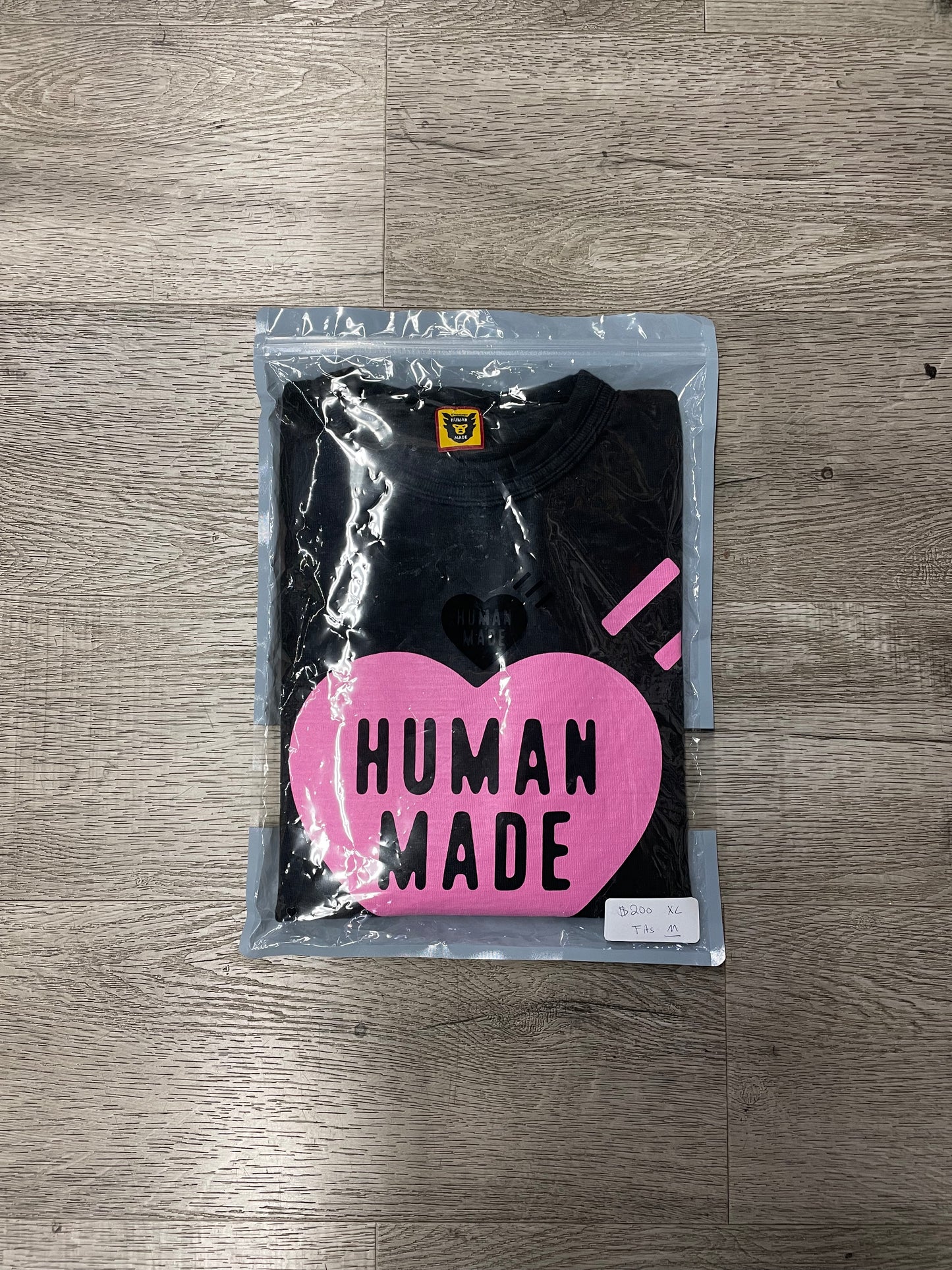 Human Made Tee Black/Pink
