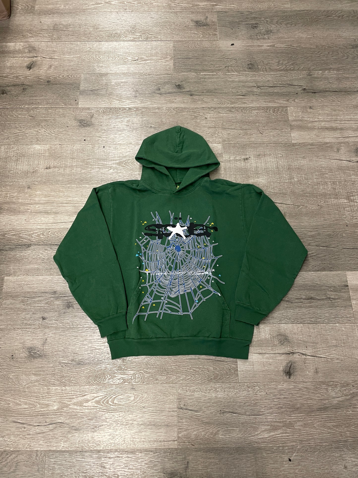 Sp5der Web Hood Green