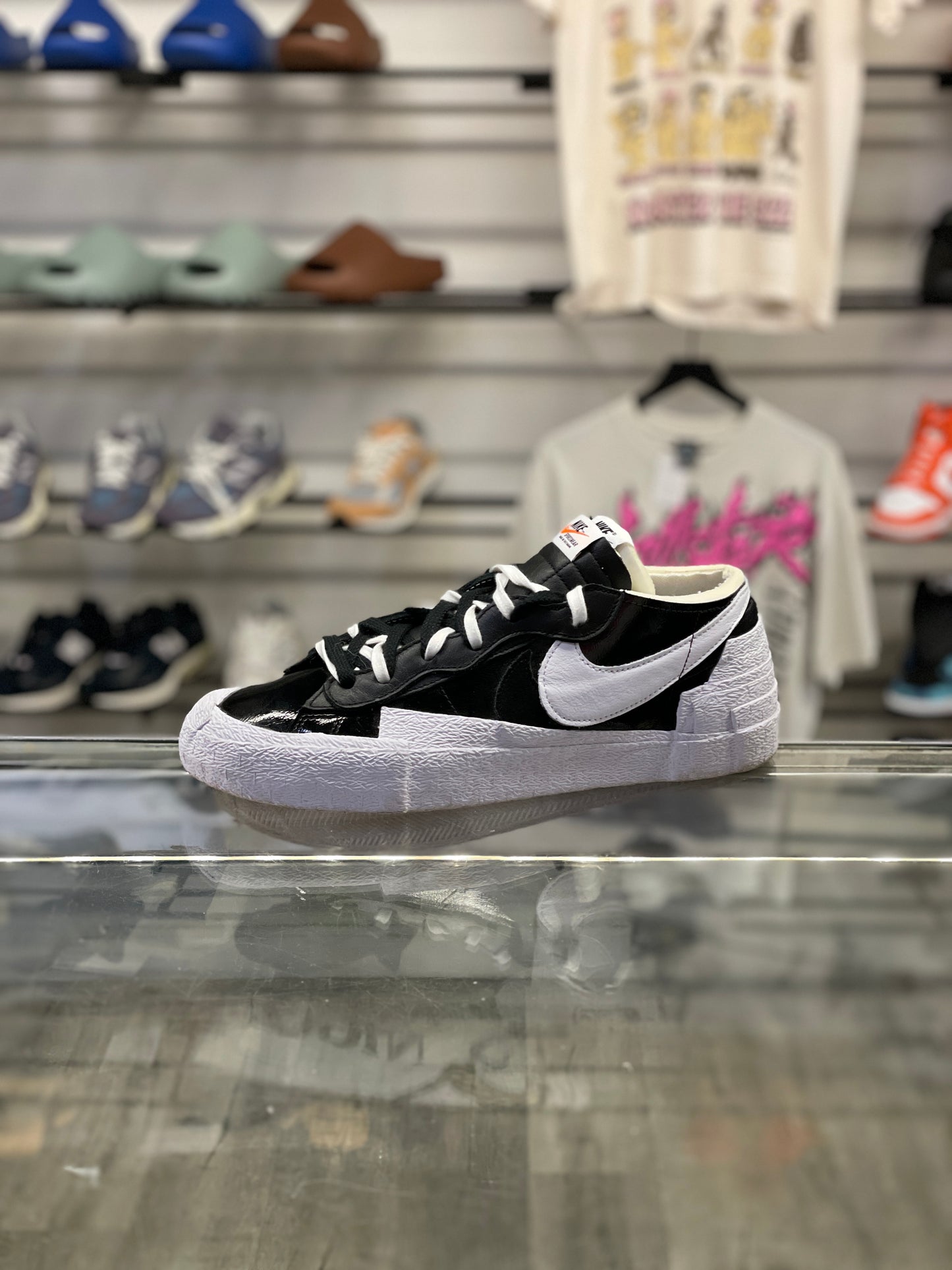 Kaws Sacai Blazer Low Black