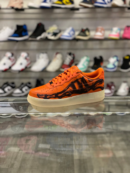 Nike Air Force One Low Orange Skeleton