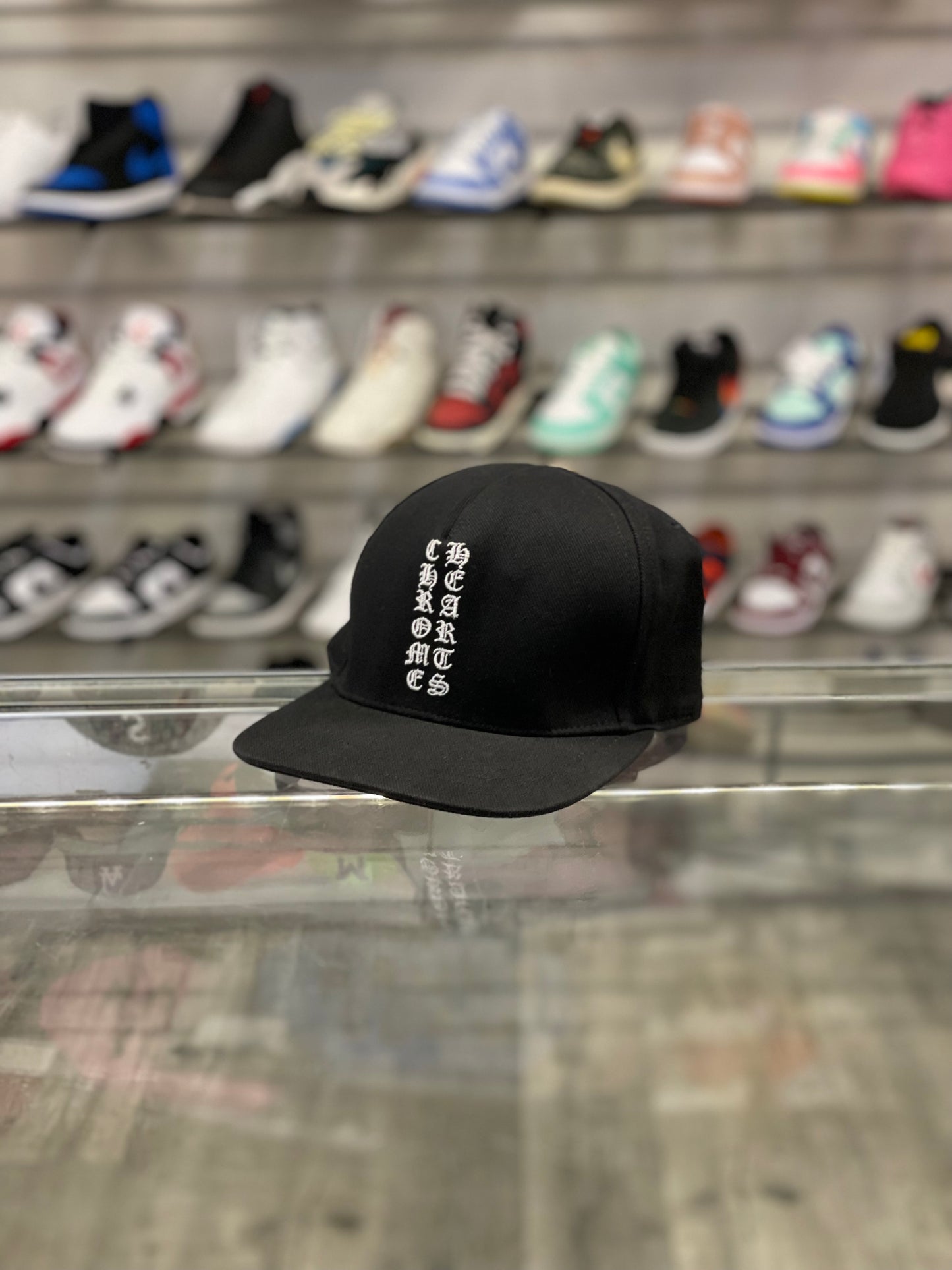 Chrome Hearts Corduroy Cross Logo Baseball Hat